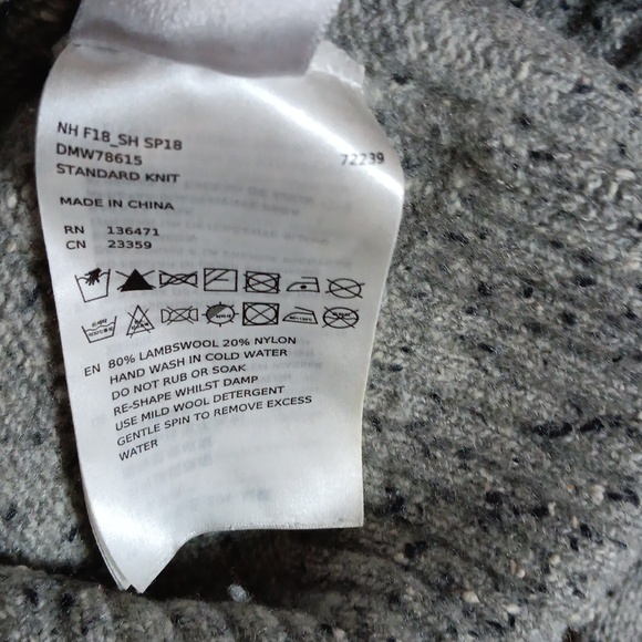 Deus ex Machina lambswool grey sweater - Picture 6 of 7